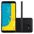 Smartphone Samsung Galaxy J6, Dual Chip, Preto, Tela 5.6", 4G + WiFi, Android 8.0, Câmera 13MP, 32GB, TV Digital