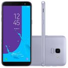 Smartphone Samsung Galaxy J6, Dual Chip, Prata, Tela 5.6", 4G + WiFi, Android 8.0, Câmera 13MP, 32GB, TV Digital
