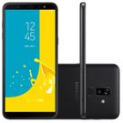 Smartphone Samsung Galaxy J8 Dual Chip Android 8.0 Octa Core 64GB 4G Dual Câmera 16MP F1.7+5MP F1.9 Tela 6 Preto