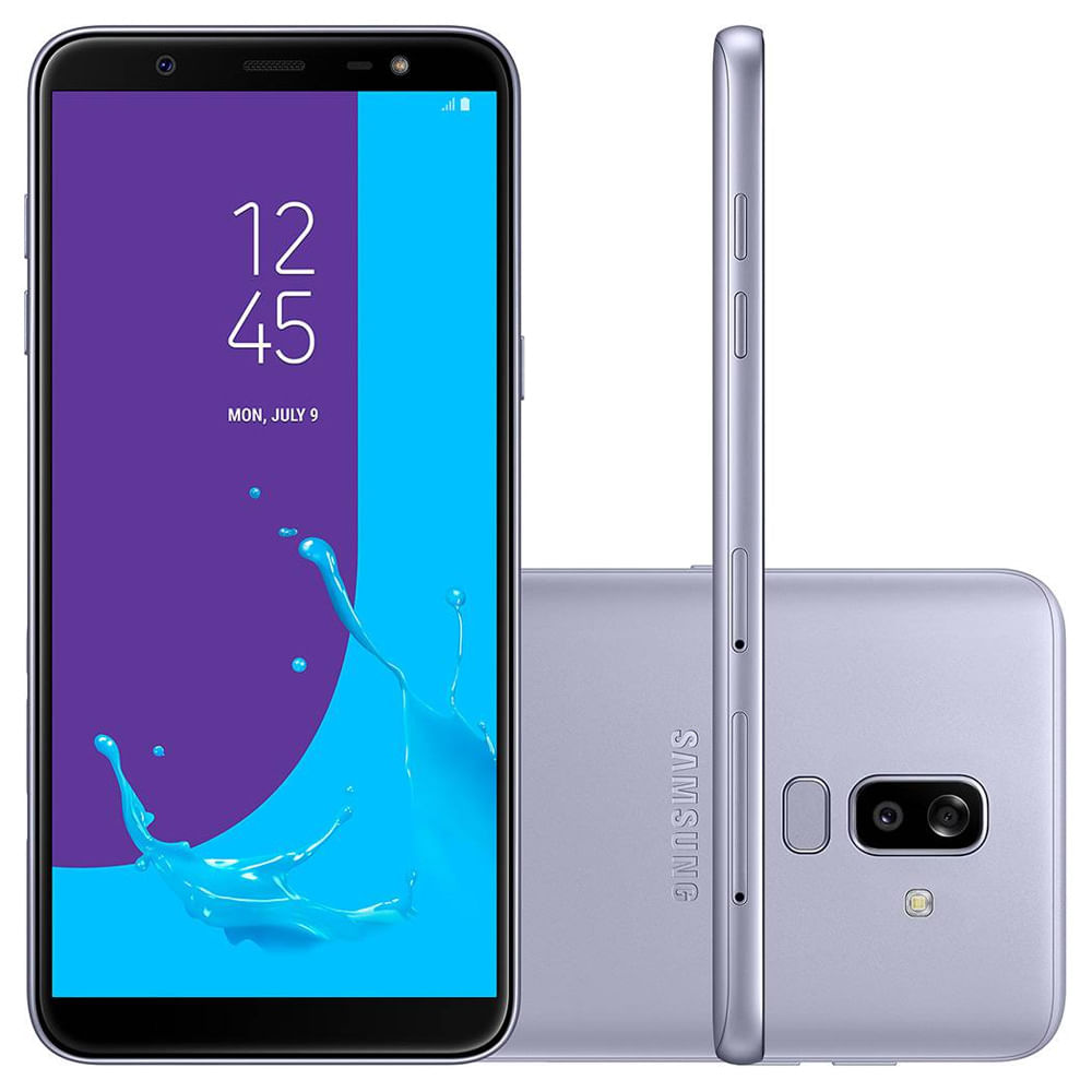 Smartphone Samsung Galaxy J8 Prata 4GB RAM, Câmera Traseira Dupla