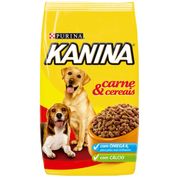 Ração Cachorro Kanina Adulto Carne Cereais 18Kg