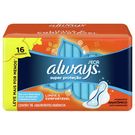 Absorvente Always Super Proteção Seca com abas 16 Unidades