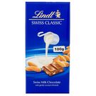 Chocolate Lindt  Swiss Milk Classic Almonds 100g