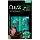 Shampoo + Condicionador Clear Detox Diário 200ml