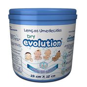 Lenço Umedecido Dry Evolution Balde Azul 450 Unidades