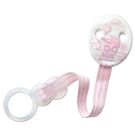 Prendedor Chupeta Nuk Rose & Blue Duo Rosa