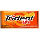 Chiclete Trident Tangerina Laranja 8g