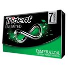 Chiclete Trident Unlimited Menta 13,3g