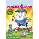 Papel A4 Chamequinho Azul 100 Folhas.