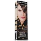 Tintura Beauty Color Coloração Creme Profissional 6.1 Loiro Escuro Acinzentado.