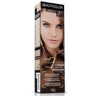 Tintura Beauty Color Coloração Creme Profissional 7.7 Choclate Dourado.