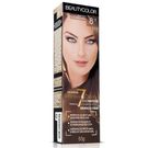 Tintura Beauty Color Coloração Creme Profissional 8.1 Loiro Claro Acinzentado.