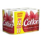 Papel Higiênico Cotton 30m Leve 12 Pague 11