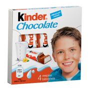 Chocolate Kinder 4 Unidades