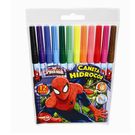 Caneta Hidrográfica Molin 12 Unidades Personalizadas Spider Man.
