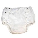 Calça Plástica Senior Botão Luxo M