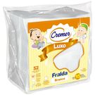 Fralda Cremer Luxo Branca 15 Unidades