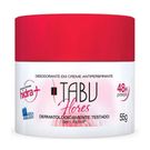 Desodorante Tabu Creme Flores 55g