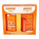 Protetor Solar Cenoura e Bronze Fps 50 + Protetor Labial 110 ml