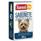 Sabonete Antipulgas Sanol Dog 80g