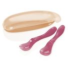 Conjunto Colher E Garfo Estojo Rosal Funny Meal