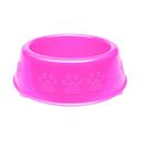 Comedouro Pet Patinha Rosa 300ml