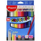 Lápis De Cor Maped 36 Cores.
