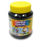 Tinta Guache Acrilex Preto 250 Ml.