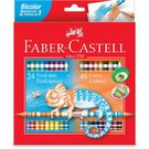 Lápis De Cor Faber Castell 24 Unidades Bicolor.