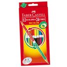 Lapis Cor Faber Castel 12Un 24Cores 120612+2N