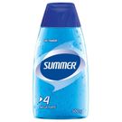 Gel de Cabelo Summer Fator 4 Fixação Mega Azul 500g