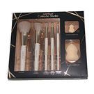 Kit Macrilan Coleção Studio 5 Pincéis+2 Esponjas