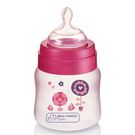 Mamadeira Multikids Ortonatural Boys e Girls PP Rosa 125ml