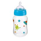 Mamadeira Multikids Ortonatural Boys e Girls PP Azul 250ml