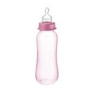 Mamadeira Multikids Ortoflex Color PP Rosa 250ml