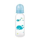 Mamadeira Multikids Ortoflex Ocean PP Azul 250ml