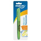 Marca Texto Molin Fluorescente Verde.