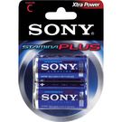 Pilha Alcalina Sony Stamina Plus C 2 Unidades