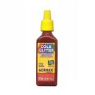 Cola Acrilex Glitter Vermelho 23 G.