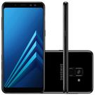 Smartphone Samsung Galaxy A8 Dual Chip Android 7.1 Octa Core 64GB 4G Câmera 16MP Tela 5.6 Preto