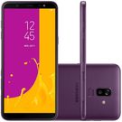 Smartphone Samsung Galaxy J8 Violeta 4GB RAM, Câmera Traseira Dupla, Câmera Frontal 16MP, Dual Chip, Android 8.0, 64GB, Violeta, Tela Infinita de 6,0"