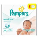 Lenço Umedecido Pampers Sensitive 168 Unidades