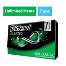 Chiclete Trident Unlimited Menta 13,3g
