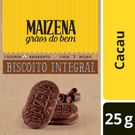 Biscoito Integral Maizena Grãos do Bem Cacau 25g