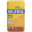 Fralda Geriátrica Bigfral Plus Normal Juvenil 11 Unidades