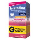 Loratadina 1mg Xarope Aché Biosintética Genérico 100ml
