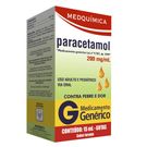 Paracetamol 200mg Medquímica Genérico Gotas 15ml
