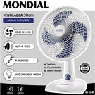 Ventilador Mondial 30cm 4 pás 127v NV15