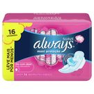 Absorvente Always Maxi proteção Suave 16 Unidades