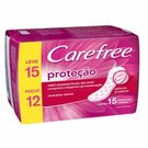Protetor Diário CAREFREE Proteção com Perfume 15 unidades